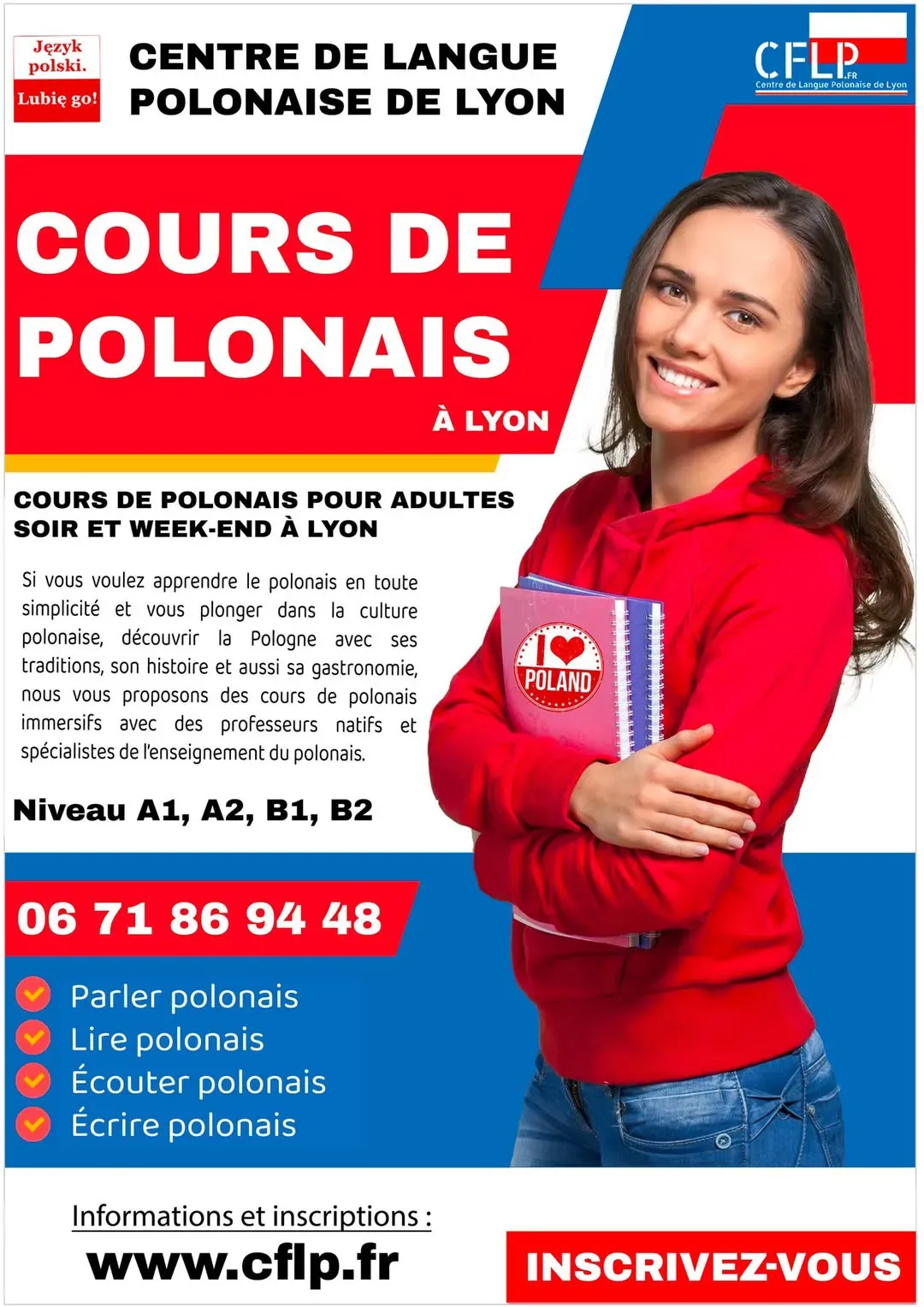 &Eacute;cole polonaise Lyon - cours de polonais